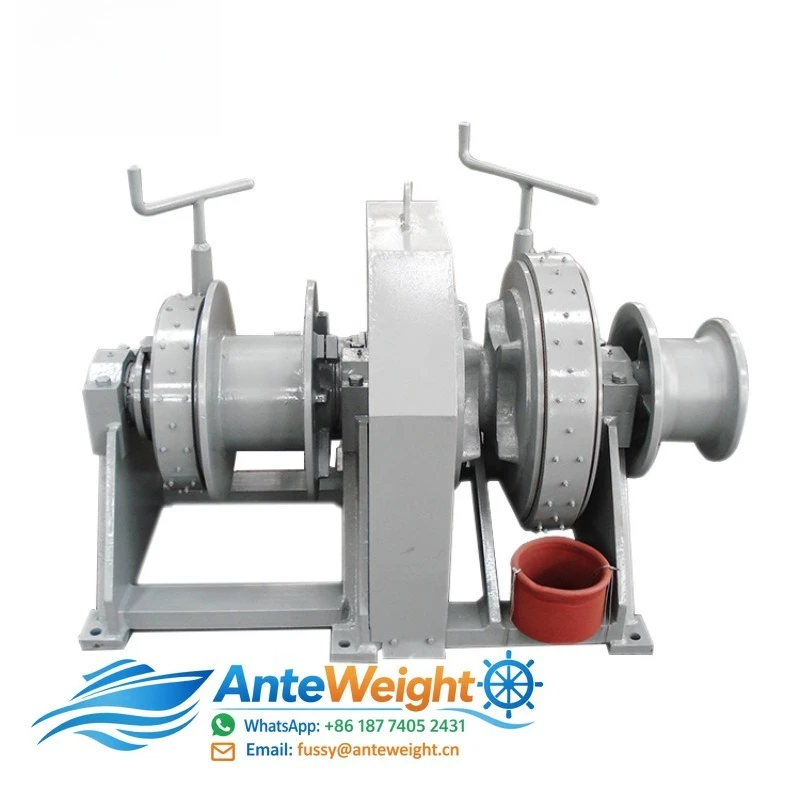 12V Hand Marine Boat Anchor Winch Combination Windlass Mooring Winch 65T Wireless Remote