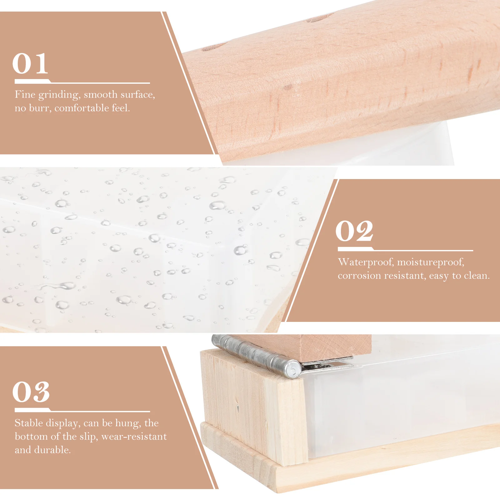 

1pcs Manual Dumpling Skin Presser Mold Long Handle Wood Tortilla Presser Dough Pressing Tool For Roti Cake Pastry Rice Roll