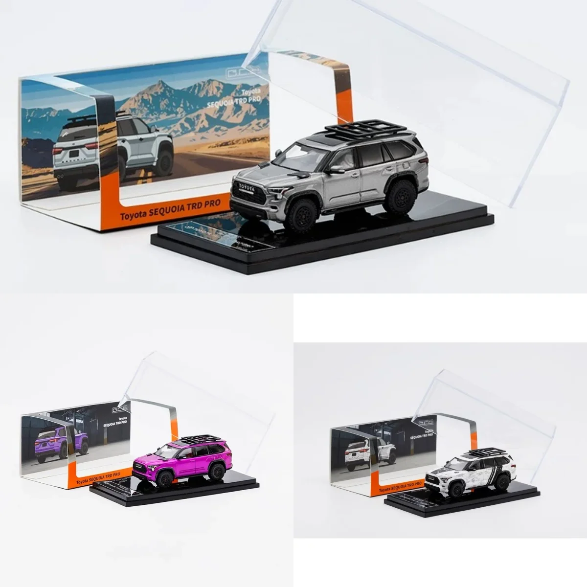 gcd-164-sequoia-full-size-suv-purple-camouflage-alloy-car-model-decoration-toy-military-model-collectible-vehicle