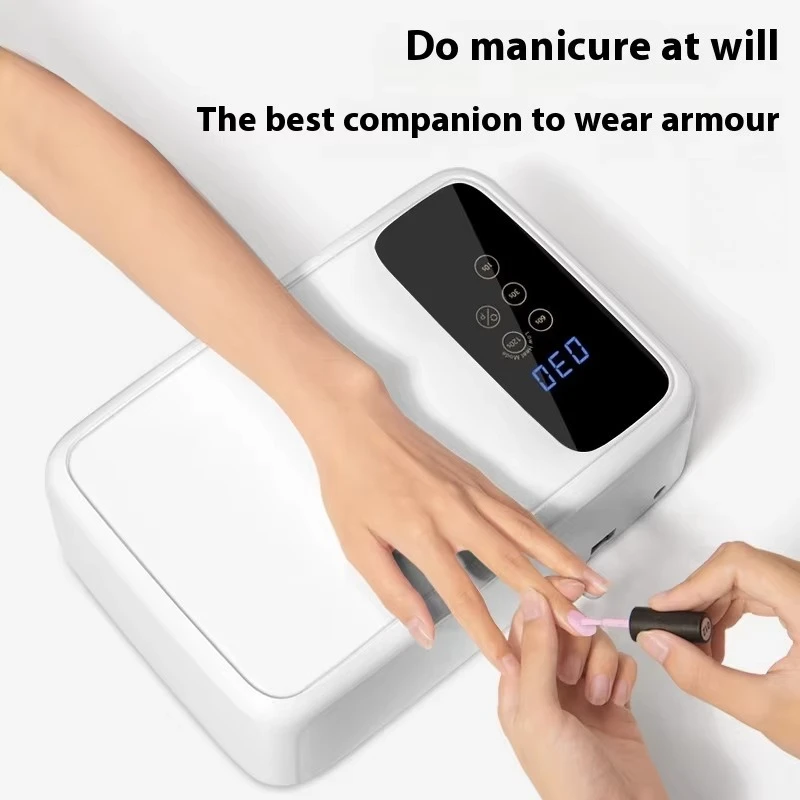 178W Quick-Drying UV LED Nail Lamp – Two-Handed Phototherapy Lamp with Large Space & Hand Pillow - view 3