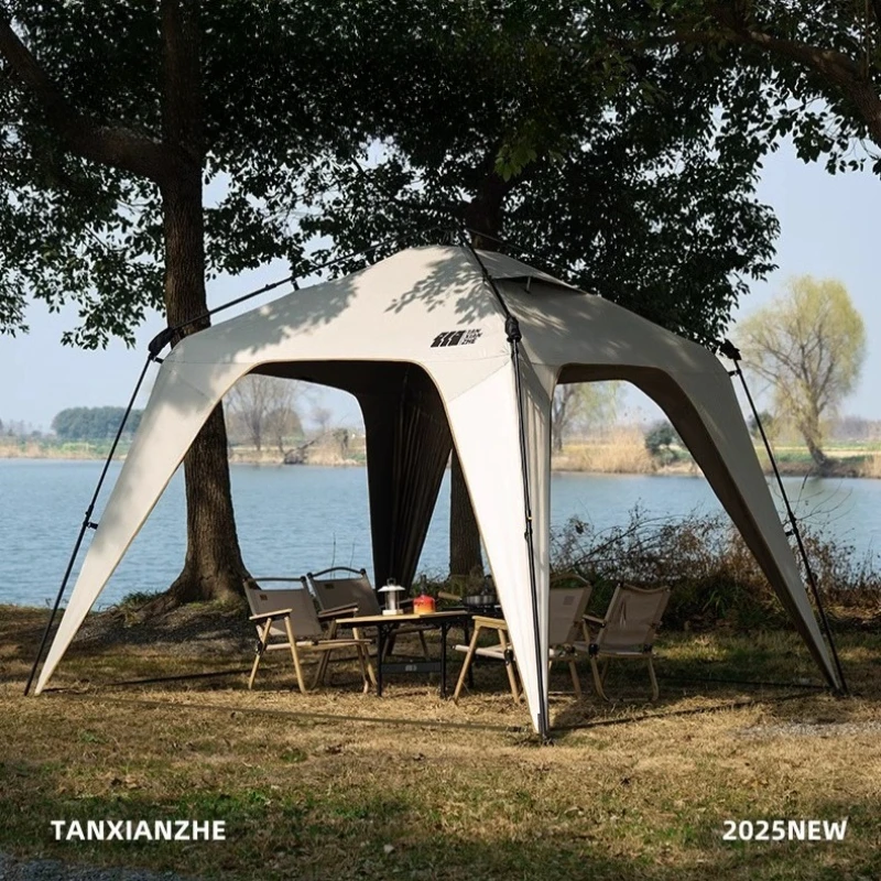 Waterproof Automatic Open Tent Oxford Cloth Portable Foldable Awning Canopy Tent for Outdoor Camping