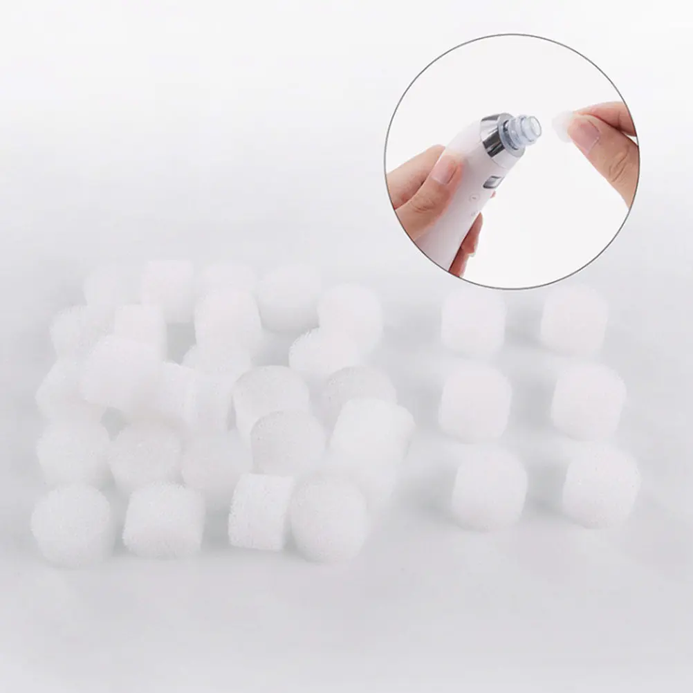 1Pack Filter Cotton Disposable Blackhead Removal Sponge Filters for Vacuum Pore Cleaner Microdermabrasion Machine Replacement