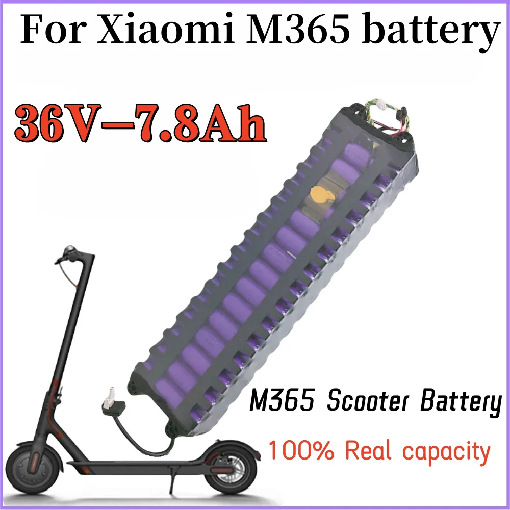 

Li-ion Battery Suitable for Xiaomi Mijia M365 Scooter, Electric Scooter, Waterproof, Bluetooth Communication, 36V, 7800mAh