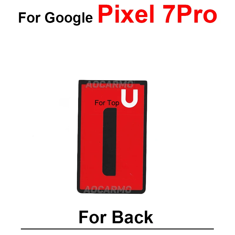 1Pcs For Google Pixel 7 Pro 7A 7Pro Rear Back Sticker And LCD Screen Display Adhesive Front Tape Glue