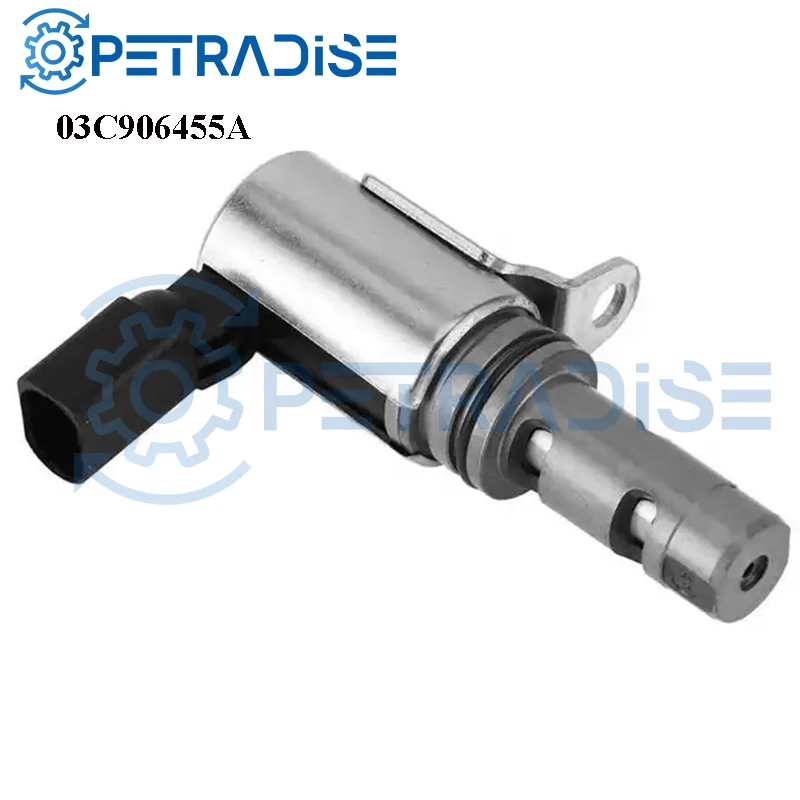 New Variable Valve Timing VVT Solenoid Valve For Audi A1 A3 VW Golf Eos Tiguan Seat Ibiza Skoda Fabia 1.4TSI OEM 03C906455A