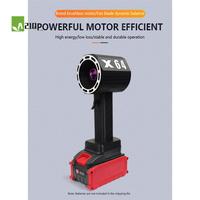 A21Q -X64 Violent Blower Thrust 1.6Kg Handheld Turbo Jet Fan 64Mm Brushless Motor Leaf Blower Suitable For Battery