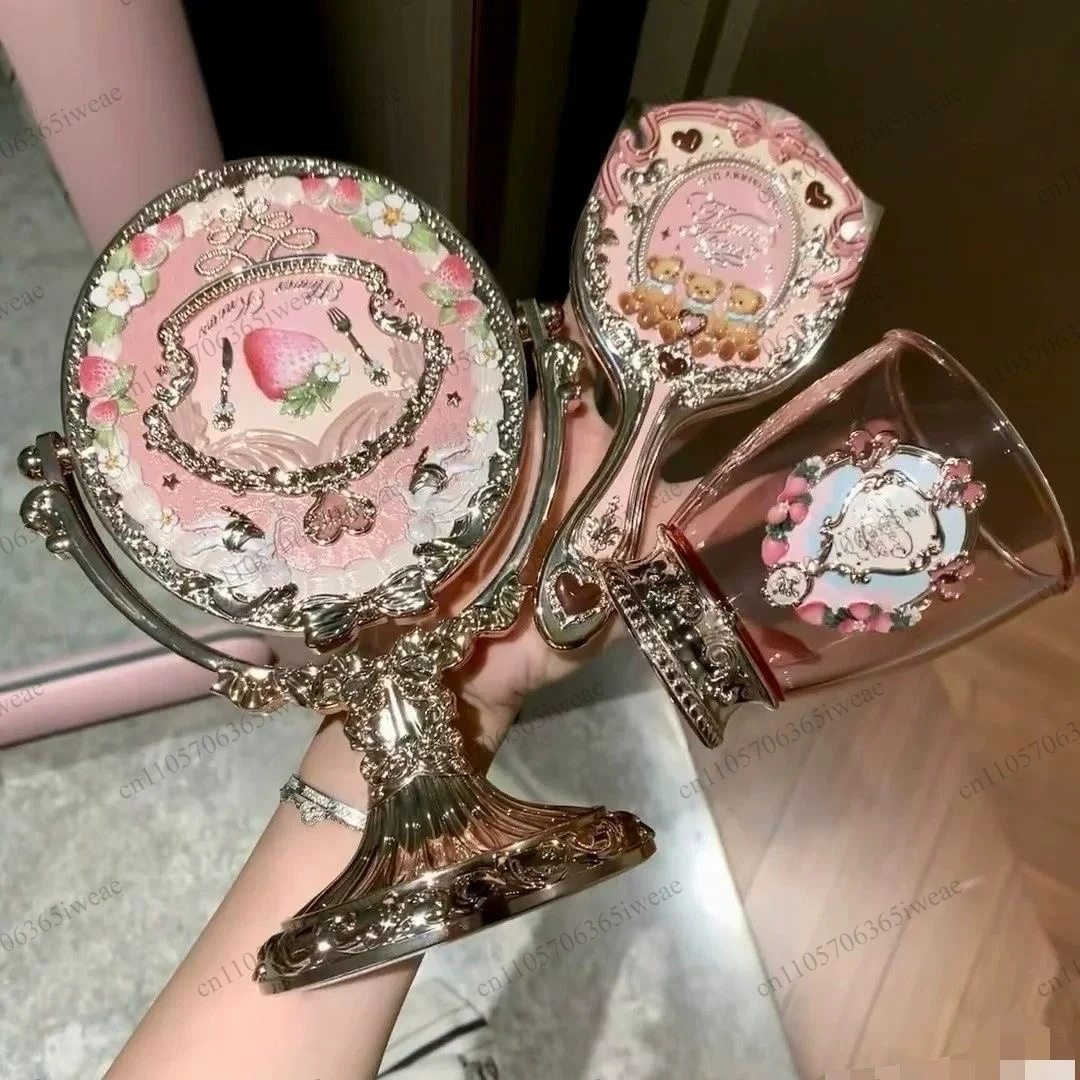 9th Anniversary Stereoscope Air Cushion Comb Brush Holder High Value Surrounding Students Cute Girls Genuine