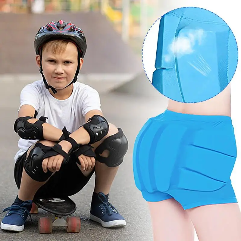 Hip Protection Pads Shorts Ergonomic 3D Snowboard Butt Pad Protective Padded Shorts Skating Protective Gear For Ice Skating