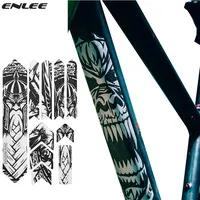 ENLEE-pegatina para cuadro de bicicleta de montaña, película protectora impermeable a prueba de arañazos, película de 3M, accesorios de ciclismo de cuero de rinoceronte