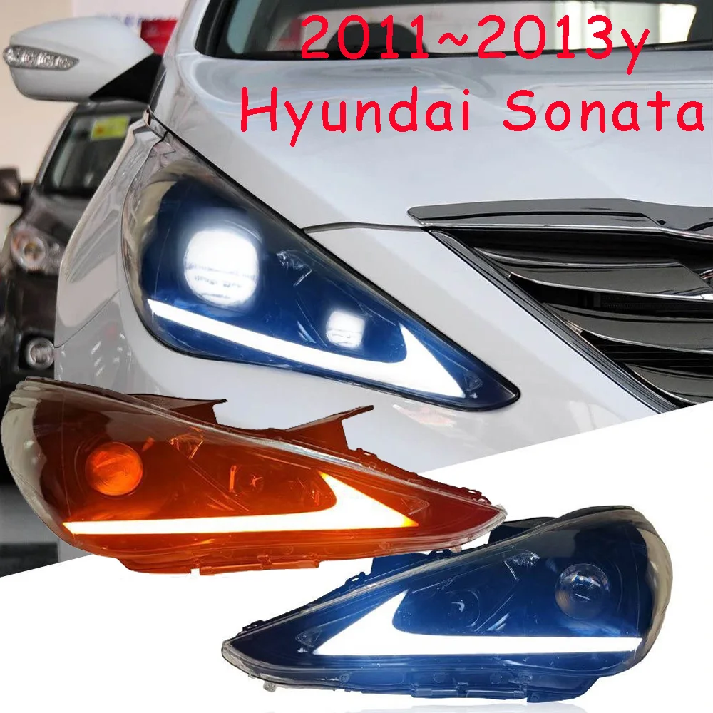 

Dynamic car bumper headlamp for Hyundai Sonata headlight 8th 2011~2013y ALL IN LED daytime running light head light