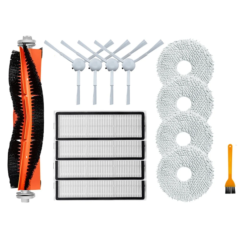 Запасные части для Xiaomi Mijia B101CN, универсальный пылесос и швабра, сменный робот, основная боковая щетка, фильтр, ткань для швабры