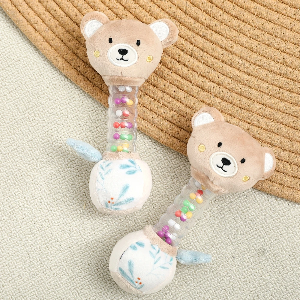 

Детские погремушки-шейкеры с шуршащим и пищащим эффектом, сенсорная успокаивающая игрушка, мягкая плюшевая погремушка для детской кроватки, игрушки для малышей, подарки для малышей