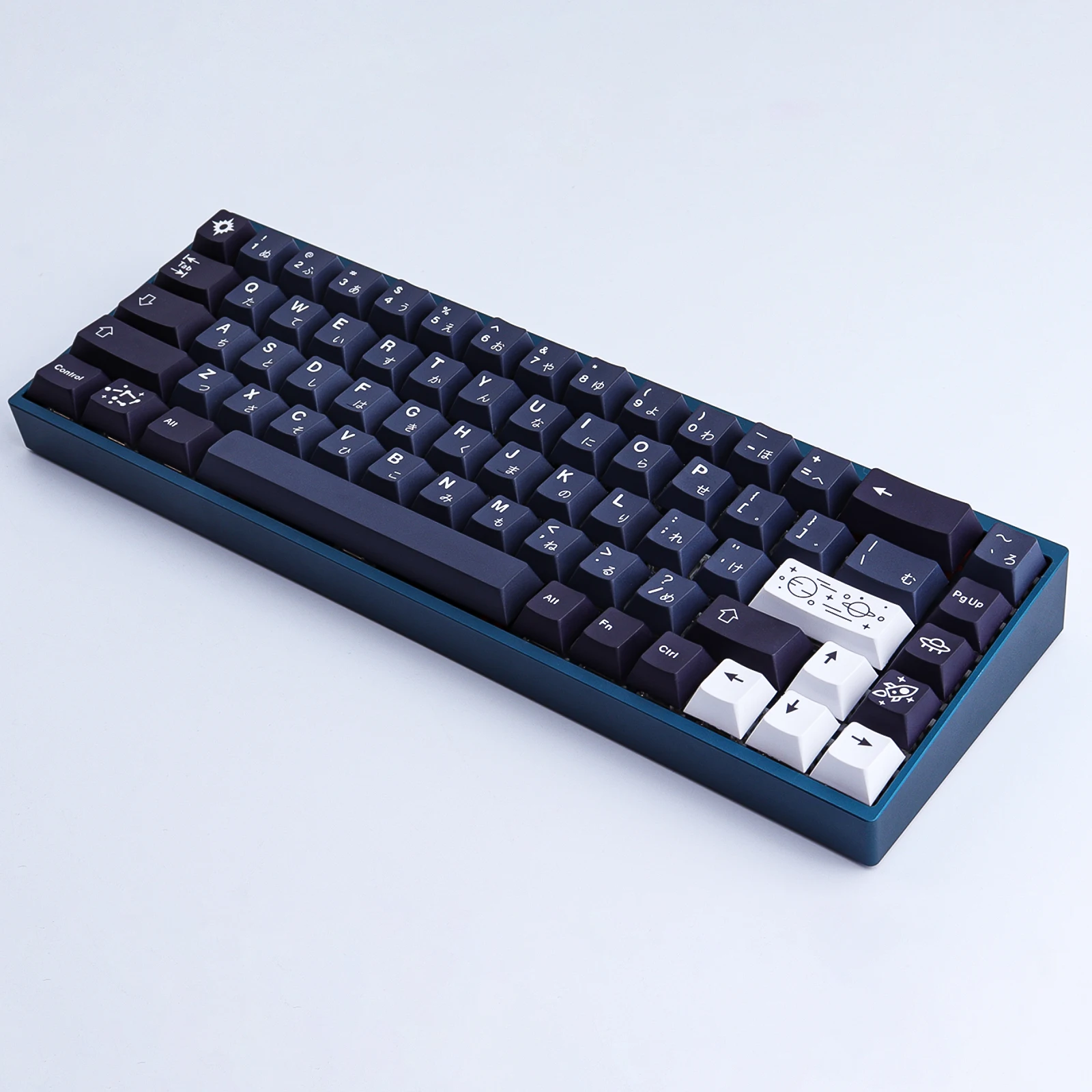 GMK-teclas Galaxy para teclado mecánico, accesorio PBT de 161 teclas, perfil de cereza, DYE-SUB, personalizado, GMK