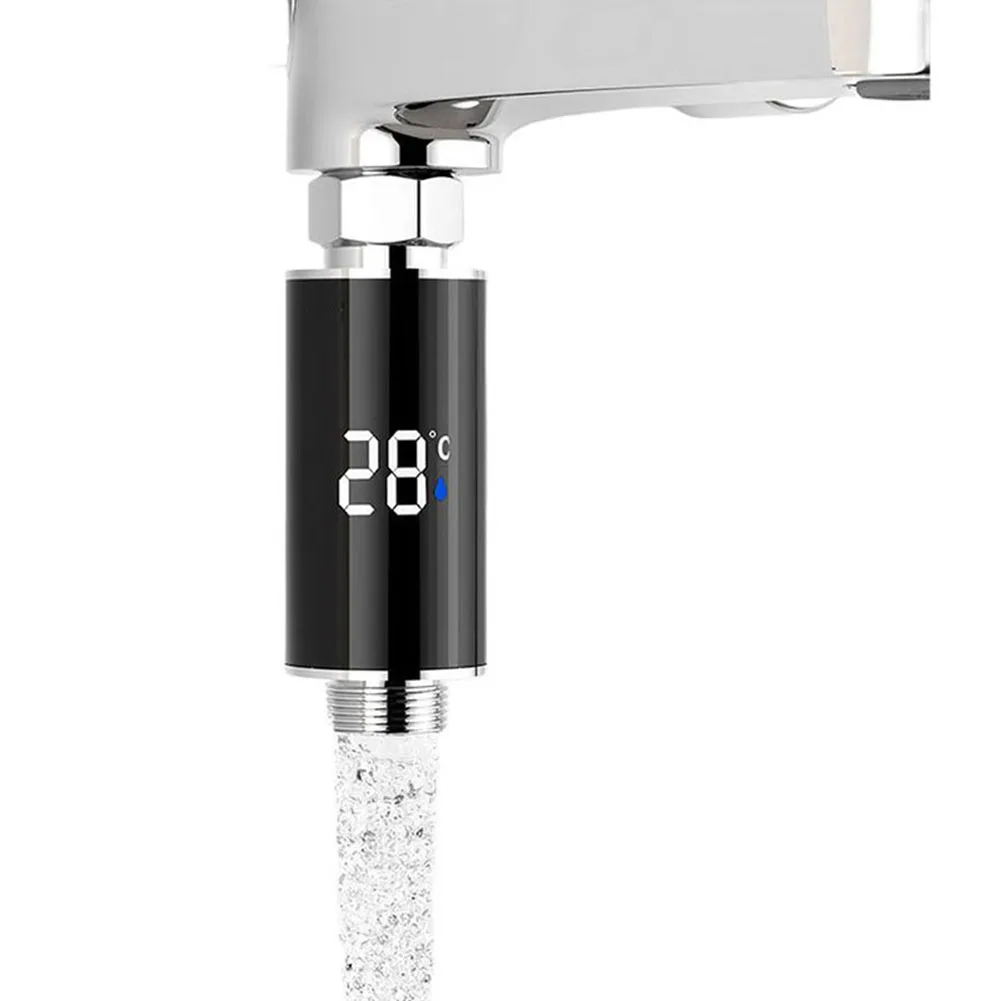 

LED Display 0℃~99℃ Home Water Shower Thermometer Bath Thermostat Intelligent Temperature Measurement Bathroom