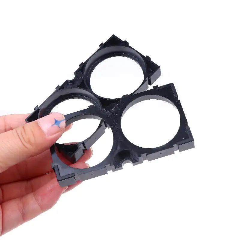 2/5Pcs Cylindrical Battery Cell Connection Seat 40135 Lithium Battery Bracket Fixed Combination With Splicing Buckle