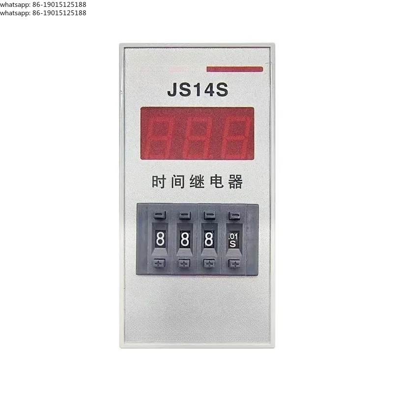 

JS14S 3-Bit, Digital Display Time Relay 0.01S-999H AC220V/380V 24V
