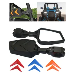1.75inch UTV ATV Side Rearview Mirror Bar End Universal For Polaris RZR 900 Ranger XP 1000 Can-am Maverick X3/Yamaha Rhinos