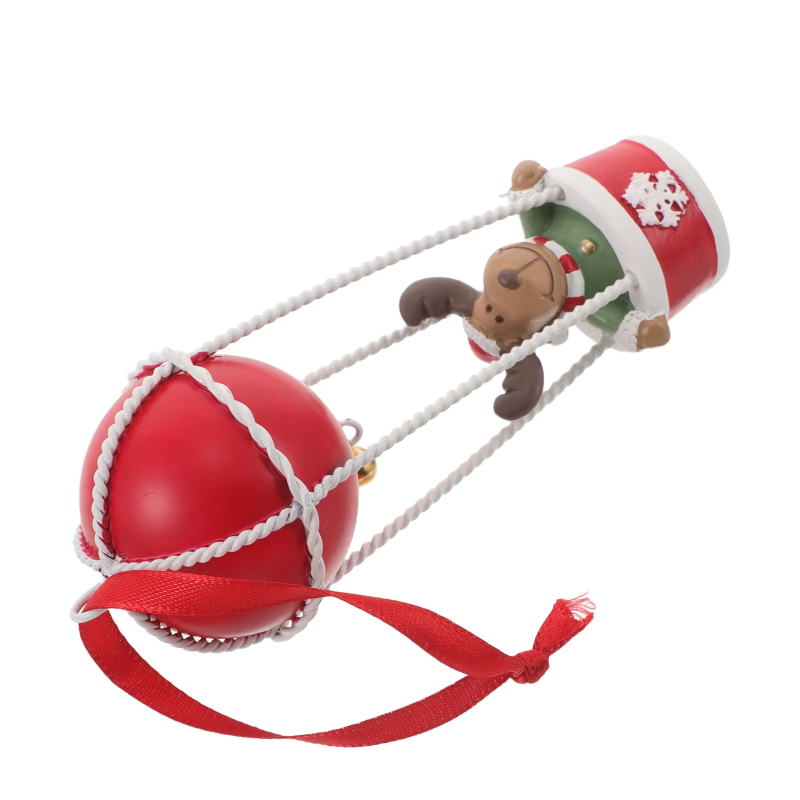 

Holiday Christmas Tree Pendant Ornaments - Swingable Snowman Bells with Cheerful Chime - Farmhouse Winter Decor for Office Or