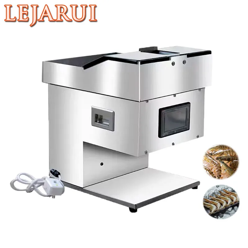 

Desktop Electric Shrimp Back Opening Removing Line Machine Small Intelligent Automatic Live Shrimp Back Cutting Peeler