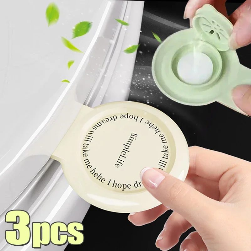 3/1Pcs Adhesive Toilet Seat Lid Lifting Device Avoid Touching Toilet Opener with Aroma Tablet Aromatherapy Bathroom Accessories