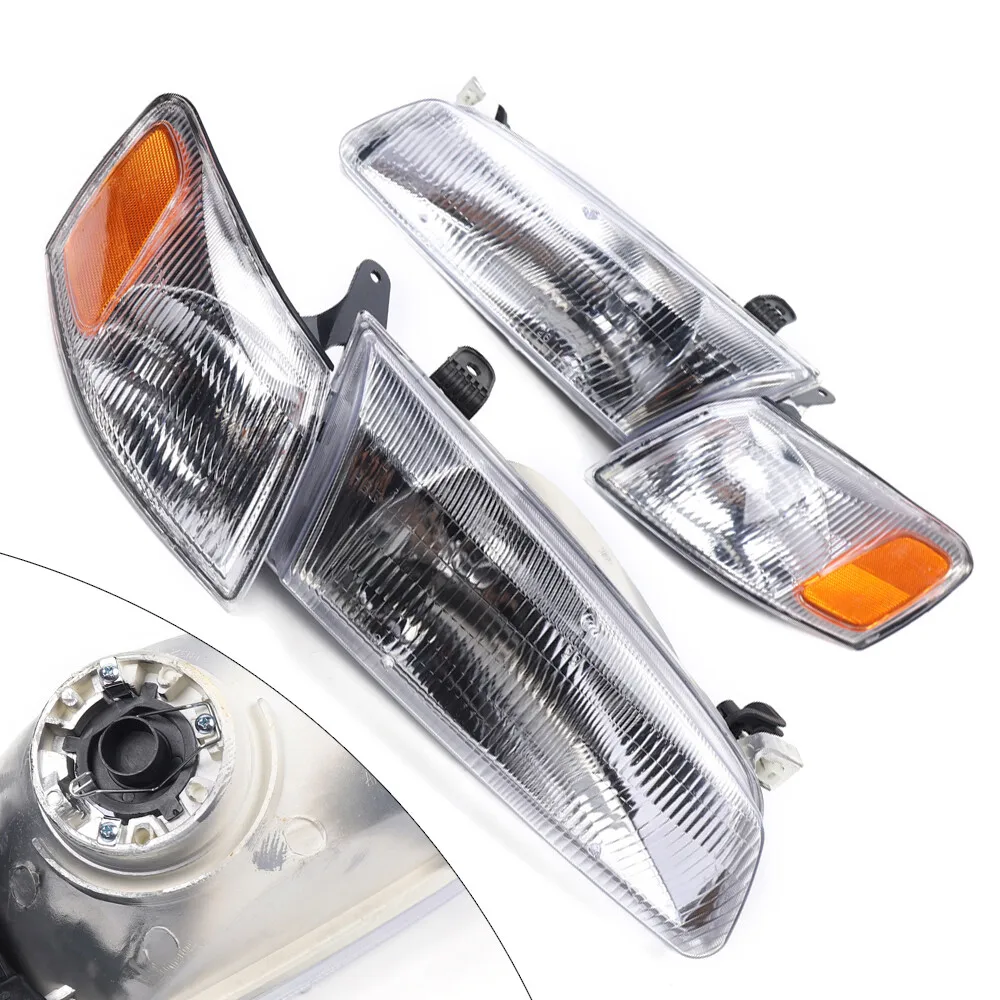 

Левые и правые фары с комплектом угловых фар для Toyota Camry 1997-1999 гг.