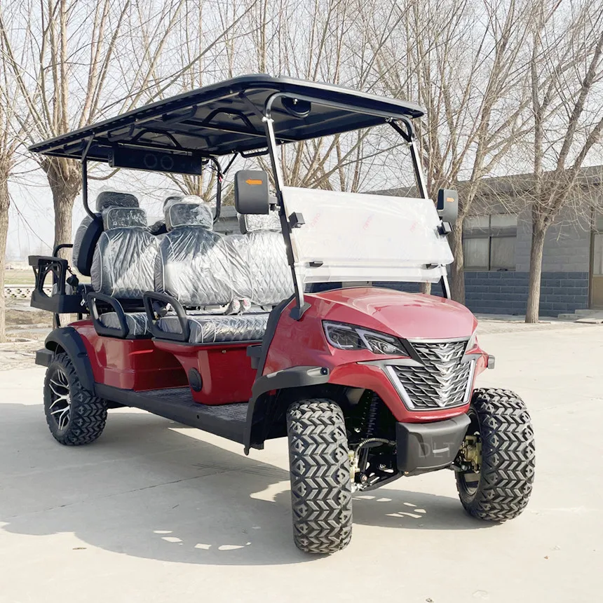 Golf Cart Customized Electric Self-Propelled Car Electric Car For Adults Lithium Battery Powered Electric Sightseeing Golf Cart