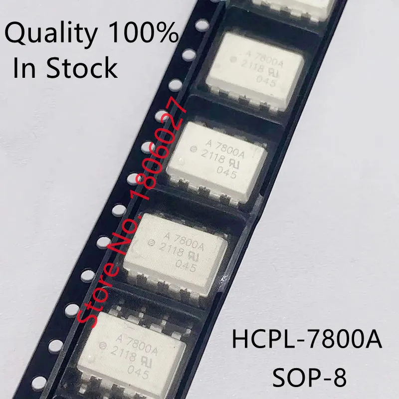 Envío gratis 5 uds A7800A HCPL-7800A Chip/SOP aislador optoacoplador