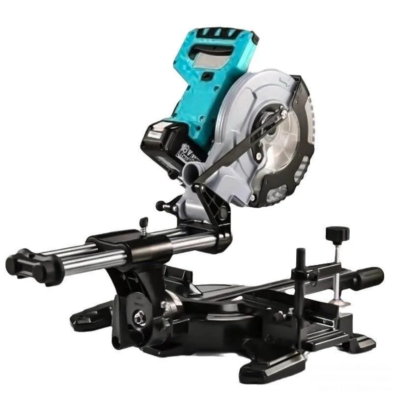 1800W Portable 8 Inch 210Mm Mitre Wood Sliding For Aluminium Electric Powered Cutting Miter Saw Cordless