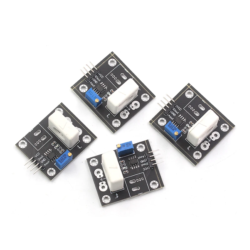 WCS1800 Module With 35A 70A 100A 200A Hall Current Sensor Overcurrent Protection Module Analog Signal Switch Signal