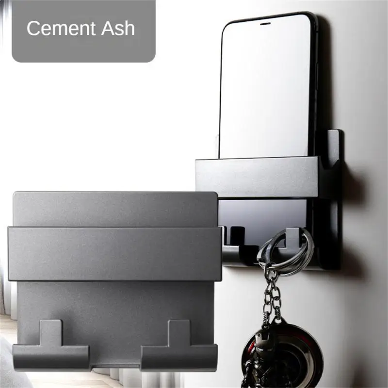 Wall Mount Charger Haak Telefoon Houder Muur Opknoping Kabel Organizer Stand Bracket Dock Geplakt Muur Telefoon Tablet Houder Levert
