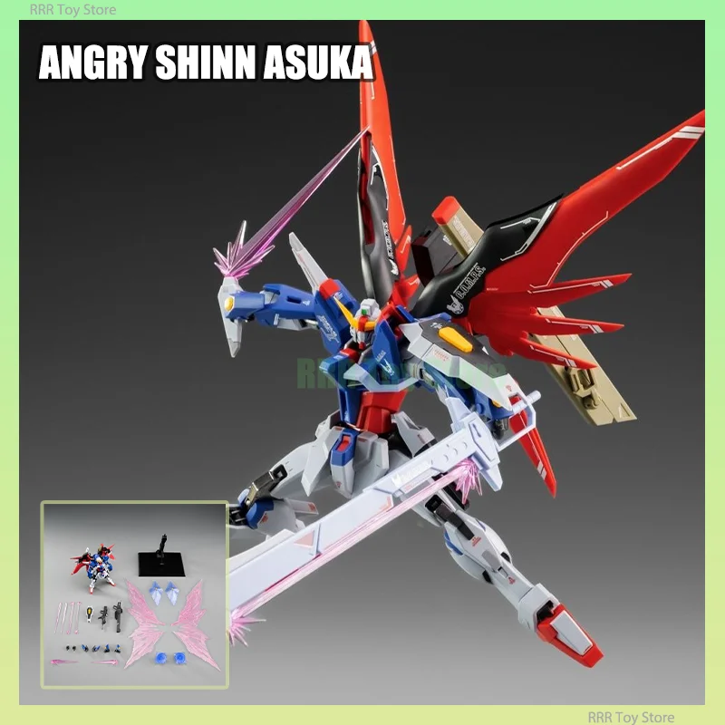 ANGRY SHINN ASUKA Assembly Model Kit Destiny MR Style ZAFT Alloy Skeleton 14CM Action Figures Robot Plastic Model Customized Toy