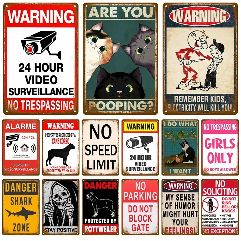 

Bedroom Metal Signs Retro Metal Plate Posters Wall Art Mural Vintage Room Decoration Home Decor Items Tin Signs Aesthetic Men