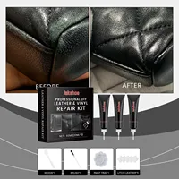 Car Care Kit Liquid Leather Skin Refurbish Repair Tool Auto Seat Sofa Coats Holes Scratch Cracks Restoration Black