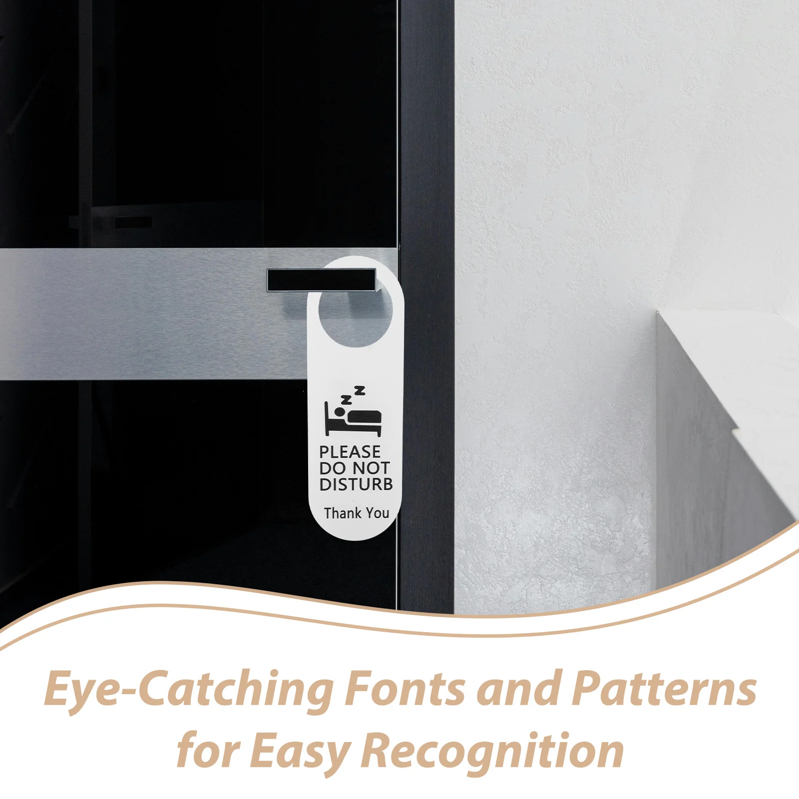 

Do Not Disturb Sign Hanger Double Sided Acrylic Hotel Knob Tag Office Door Hanging Board Room Use Door Signs For Office