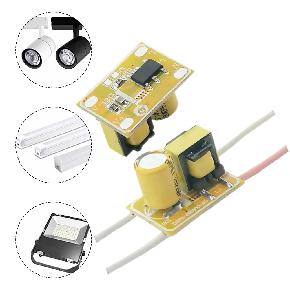 Trasformatore di illuminazione con alimentatore a corrente costante LED da 3-18 W non isolato senza trasformatore di illuminazione stroboscopico