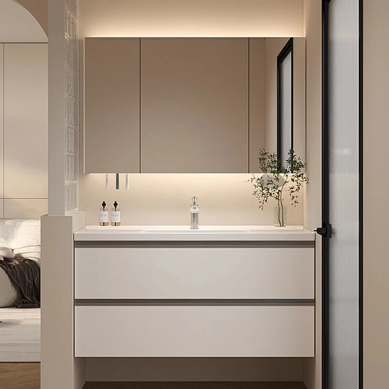 modern luxury bathroom cabinet small drawers space saver partitions disinfecting cupboard makeup vestidores trendy furniture