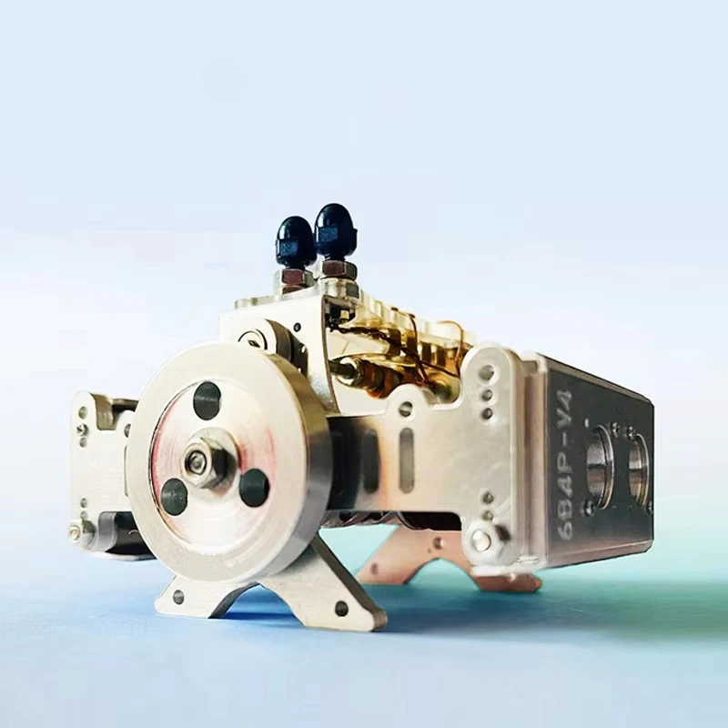 المحرك (مزدوج/أربعة/ستة أسطوانات متعارضة أفقيا نموذج محرك تيار مستمر الجمعية والضغط لعبة محرك المكبس المغناطيسي القوي