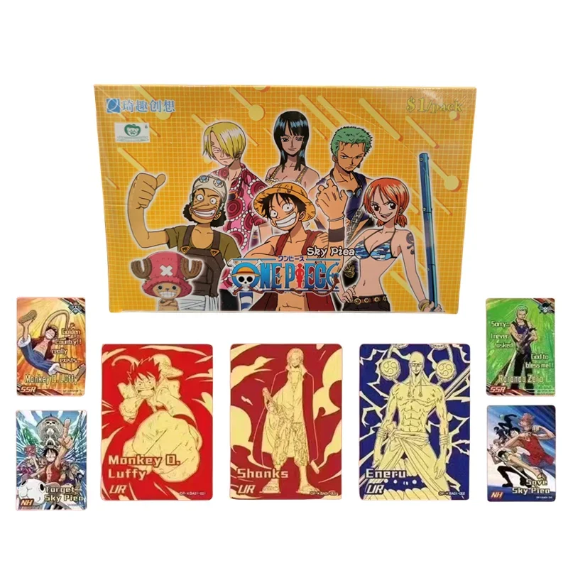 New Anime One Piece Cards Nami Luffy SR SSR Collection Card Rare Trading Battle Box Card Game Collectibles Kid\'s Gift Toy