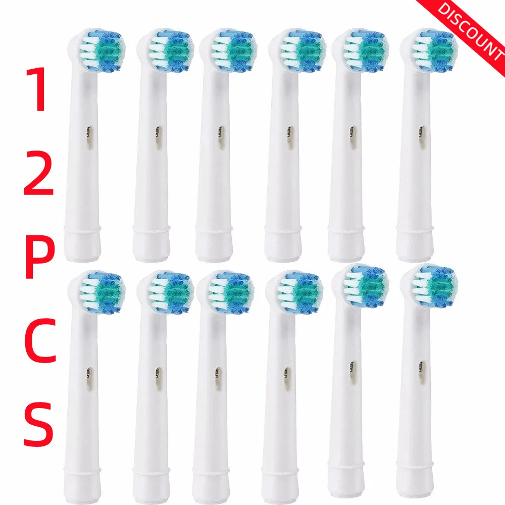 

12pcs Replacement Brush Heads For Oral B Electric Toothbrush Advance Power/Pro Health/Triumph/3D Excel/Vitality Precision Clean