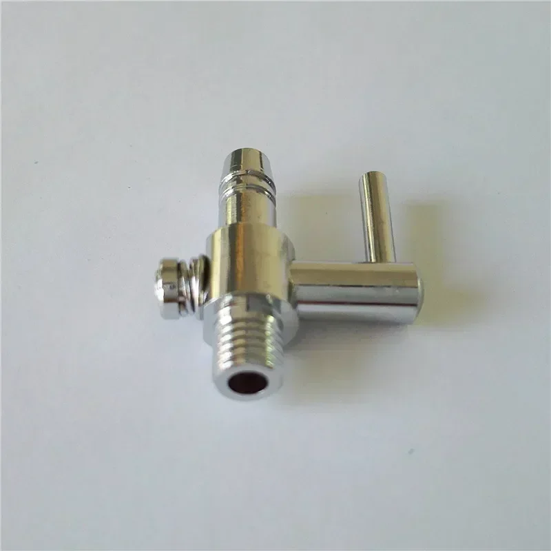 4mm Stainless Steel Control Valve Aquarium Tank Air Pump Air Flow Tube Pipe Line  Air Pump Accessories