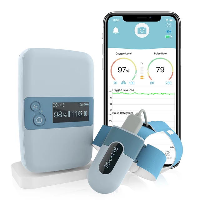 Shops baby monitor oxygen and heart rate