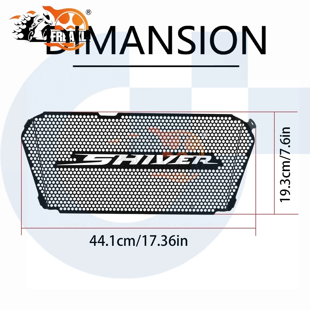 

SHIVER 900 2018 - 2022 2021 2023 Motorcycle Radiator Grille Cover Guard Protection Protetor For Aprilia Shiver SL 750 2007-2017