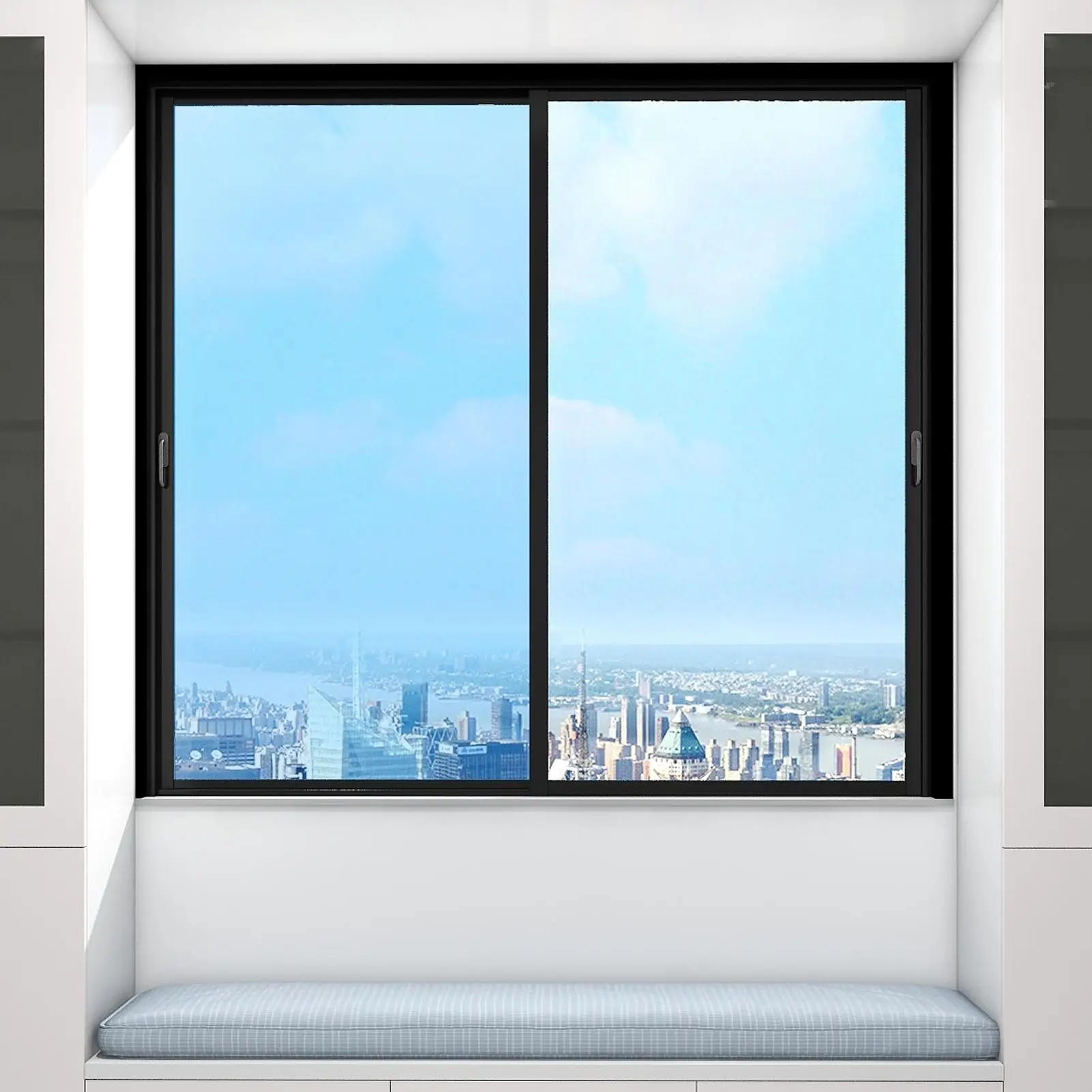 Обклеивание окон для конфиденциальности, односторонняя оконная пленка для конфиденциальности, контроль тепла, блокировка солнца, анти-УФ-оттенок, светоотражающая самоклеящаяся наклейка для Обклеивание окон для конфиденциальности, односторонняя оконная пленка для конфиденциальности, контроль тепла, блокировка солнца, анти-УФ-оттенок, светоотражающая самоклеящаяся наклейка для