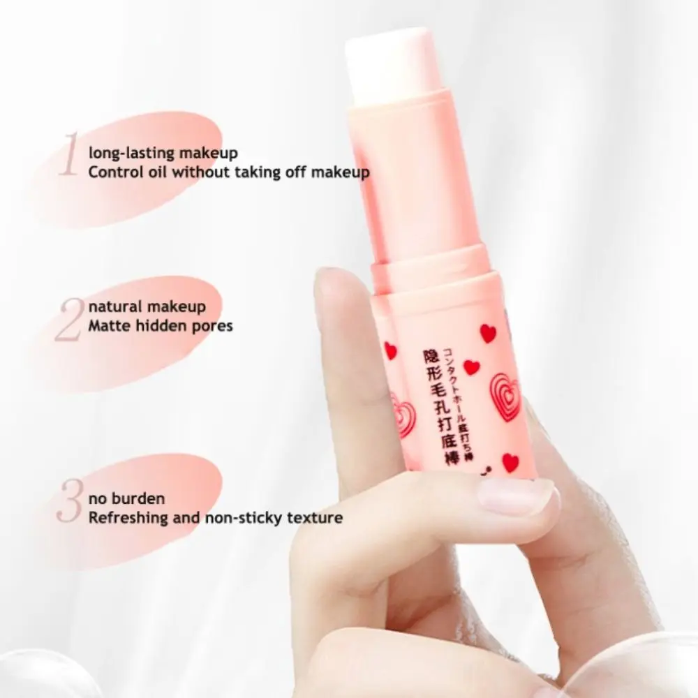 Popular Makeup Artist Oil Control Smooth Fine Lines Invisible Pore Stick Concealer Stick Pore Eraser Face Isolation Primer