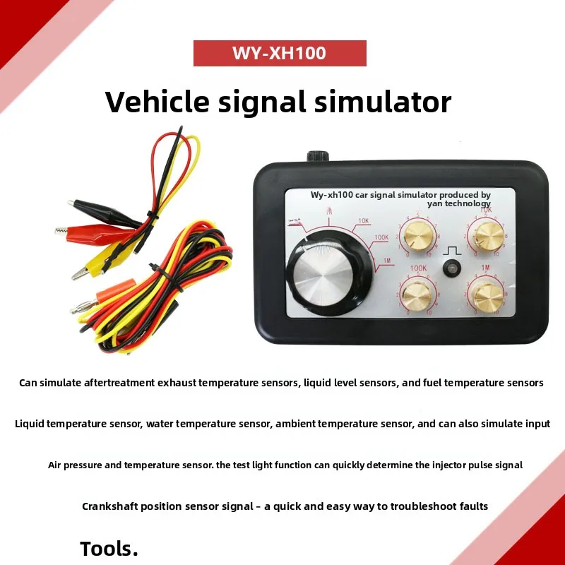 Automotive-Sensoren, Widerstände, einstellbarer Widerstand, Potenzialsignal-Emulator, Werkzeuge zur Reparatur von Fahrzeugstromkreisen. – Detail 10
