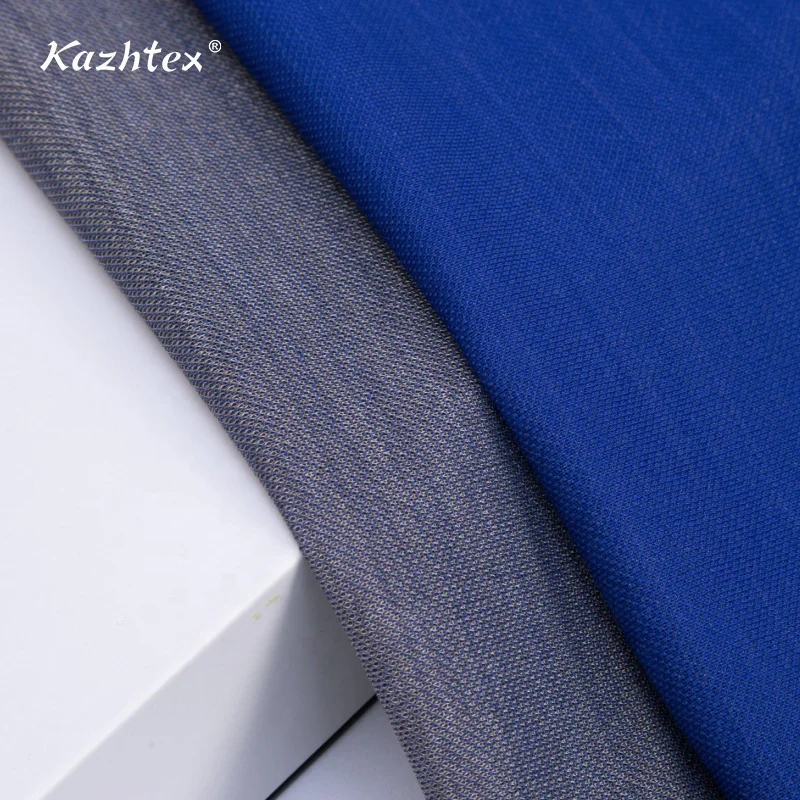 Klein Blue air layer EMF shielding knitting hoodie anti radiation fabric