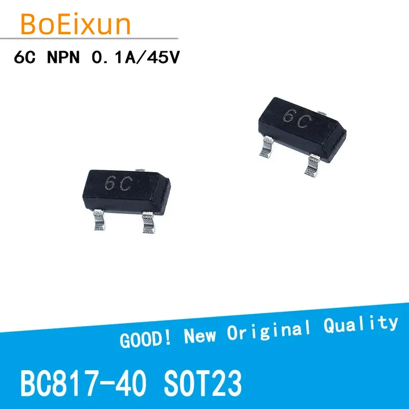 100Pcs/Lot BC817-40…