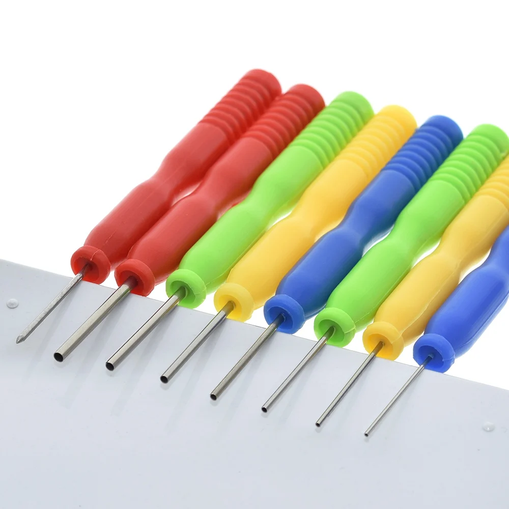 TZT Good Quality  8 Pcs/Lot Mixed Stainless Steel Non-stick Tin Hollow Core Needle Kits For Soldering Assist Accessories image 6