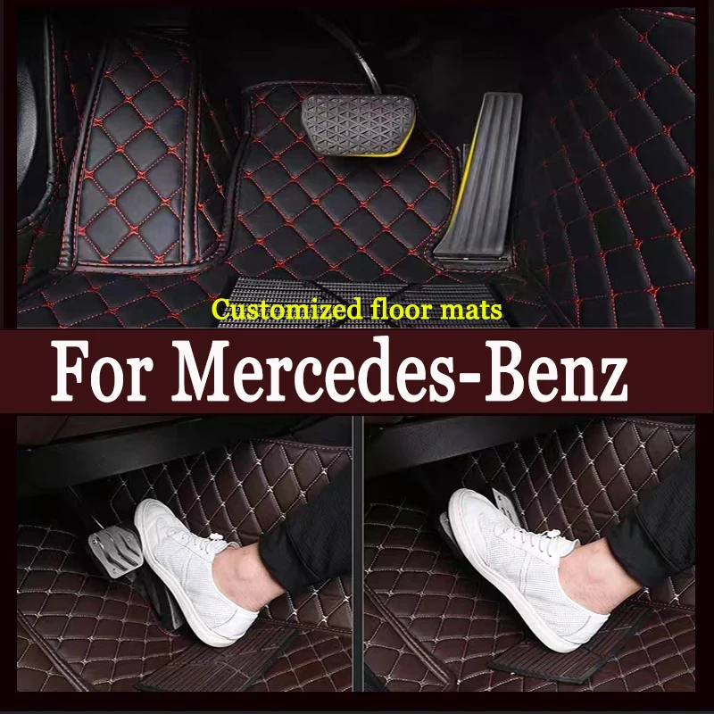 

Car Mats Floor For Mercedes-Benz GLA EQA H247 2021 2022 2023 Waterproof Car Mats Tapis Voiture Car Accessories Interior
