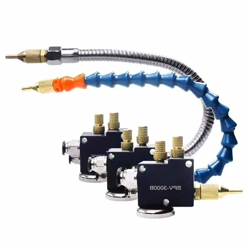 Pneumatic Lathe Cooling Sprayer Machine Universal Engraving Milling Water Pipe Oil Pump for Cutting Fluid Machining